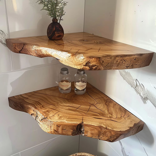 Wamoul Floating Corner Shelves Decorations